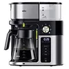 Image de Cafetière à filtre Braun MultiServe KF 9050 BK - 7 tailles - Écran tactile Premium - Capacité 10 tasses
