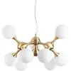 Image de Suspension - IDEAL LUX - 241036 SP9 NODI - Métal chromé - Verre soufflé - Design contemporain
