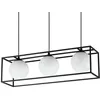 Image de Plafonnier suspendu - Ideal Lux - LINGOTTO - Noir mat - 3 ampoules E14 - 28W