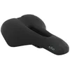 Image de Selle anatomique avec trou central à mémoire de forme SELLE ROYAL Freeway Fit Moderate - noir