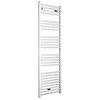 Image de Radiateur sèche-serviettes droit - Delta Blanc - 20 tubes diamètre 22mm - 514 Watts
