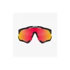 Image de Lunettes de soleil - Scicon Aeroshade XL - Noir - Enveloppant - Multimirror red