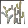 Image de Décoration murale Mauro Ferretti Cactus-frame C