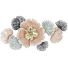 Image de Décoration Murale en Métal Soty 93cm Multicolore