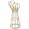 Image de Jardinière ronde en métal marron Ø cm 28x62