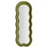 Image de Miroir Mural en Velours Wavy 160cm Vert