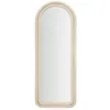 Image de Miroir Mural en Velours Chloé 160cm Crème