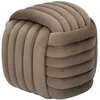 Image de Pouf en tissu Softy 45 x 45 x 45 cm gris