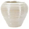 Image de Vase Mauro Ferretti Perly Round - Beige - 22x20 cm