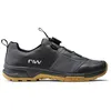 Image de Chaussures VTT Homme - Northwave Crossland Plus - Noir/Dark grey - Pédales plates et semelle Vibram Volt