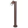Image de Potelet extérieur - SHOT - Merida - LED couleur corten - 60x113x106 cm - Design moderne