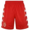 Image de Short de football enfant Kombat Ryder AS Monaco - Kappa - Rouge - Respirant