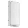 Image de Applique Murale LED - Modèle 040LED - Verre dépoli - Acier inoxydable - 13W 910lm
