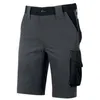 Image de Bermuda de travail MERCURY gris asphalte - U Power - Homme - Coupe Slim Fit - Résistant et confortable