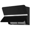Image de 800 m3 - Cdes élect.- Filtres métal+charbon - Ecl. LED-FLIPPER NRS 1420 - L85 cm -Inclinée-Verre noir 0000000 Noir