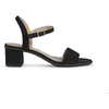 Image de Sandales - GEOX - Aurely 50 - Noir - Talon 55 cm - Daim-nubuck