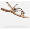 Image de Sandales plates femme - GEOX - D SOZY S - Bronze Jaune - Confort exceptionnel - Design original