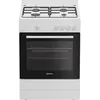 Image de Cuisinière à gaz - INDESIT - I6GGKMWF - 4 foyers - 104 KWh - L60 cm - Blanc