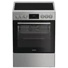 Image de Cuisinière vitrocéramique Indesit I6V5LCX inox