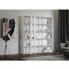Image de Bibliothèque bois blanc Samba 178 cm