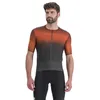 Image de T-shirt de vélo - Sportful - Flow SUPERGIARA - HUCKLBERRY Rouge Clair - Respirant - Imperméable