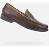 Image de Mocassin Geox U New Damon B - SMO.LEA - Homme - Cuir - Marron - Bout large - Confortable - Respirant
