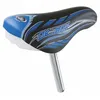 Image de Selle Vélo - Selle Montegrappa - Ok Go - Unisexe - Noir/Bleu - Taille Unique