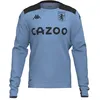 Image de Sweatshirt Kappa Aldren Pro 5 FC Aston Villa Officiel - Bleu - Homme - Manches longues - Col arrondi