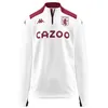 Image de Sweatshirt Aston Villa FC Ablas Pro 5 - blanc/rouge bordeaux/bleu ciel
