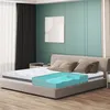 Image de The White Stone Matelas 100 x 190 Hypoallergénique Hauteur 16 cm Propriétés orthopédiques et automodelantes Produit en Italie