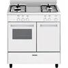 Image de Cuisinière à gaz GLEM GA85PMWH - 4 feux - Four à convection - Volume 49 L