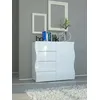 Image de Buffet Giuseppe 90x40h81 cm Blanc brillant