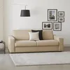 Image de Sofa fixe 2 places Azzurrite Talamo Italie tissu beige 95x180x90h cm