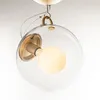 Image de Plafonnier Verre/Métal Ø30cm Laiton Artemide - Miconos - Design Ernesto Gismondi