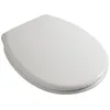 Image de ABATTANT POUR WC EN PVC BLANC POUR WC SUSPENDU ET AU SOL CIPRO