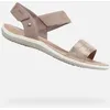 Image de Sandales D SANDAL VEGA - GEOX - Femme - Cuir - Beige - 2 cm - Plat
