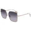 Image de Lunettes de Soleil Liu Jo LJ158S 58/18/140 Rose gold Metal WOMAN LJ158S