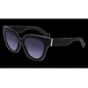 Image de Lunettes de Soleil Liu Jo LJ778S 55/17/140 Black/blue shaded Bio injection WOMAN LJ778S
