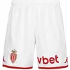 Image de Short de match KOMBAT RYDER PRO AS Monaco pour Homme - Blanc rouge - Respirant
