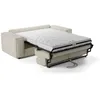 Image de Canapé convertible express en velours côtelé - matelas 14cm - PAOLA - 210 x 100 x 87 cm