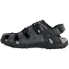 Image de Sandales Cuir Geox Strada - Noir