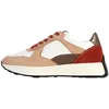 Image de Baskets femme - GEOX - Amabel - Multicolore - Cuir velours - Confort respirabilité