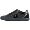 Image de Basket Basse Cuir Geox Blomiee Print GBK Suede - Noir