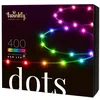 Image de Tresse LED Twinkly Dots 400 RGB - TWINKLY - 20m de câble transparent