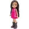 Image de UNIQUE EYES Poupée 25cm -Victoria Avec leur regard qui te suit des yeux avec vêtements Jouet pour enfants dès 3 ans MYM124