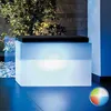 Image de Coffre de rangement - Roomy - Rectangulaire 80x35 CM - Led Multicolor - Plastique - Jardin