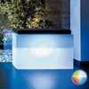 Image de Coffre de rangement Roomy en Résine Rectangulaire 80X35 CM LED Multicolor avec Batterie Solaire