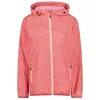 Image de Veste imperméable à capuche Ripstop femme CMP - corallo - 3XL