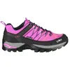 Image de Chaussures de marche de randonnée basses femme CMP Rigel waterprof - pink fluo-b.blue - 36
