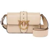 Image de PINKO Sac à épaule bandoulière beige pour femme - Love One Mini Slouchy FL S Beige - Grigio - Antique Gold 321852